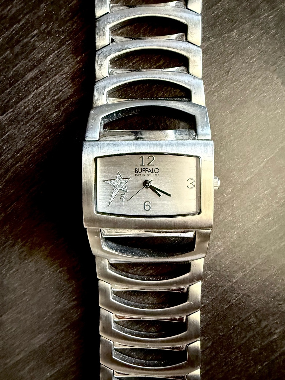 Buffalo David Bitton Stainless Steel Moonstruck Watch